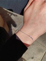 Vicenza - Piazzetta Palladio 2 - Pulsera Crivelli DIAMANTI in Oro blanco Diamante 0.30 Ct 370-XB4148 - 370-XB4148